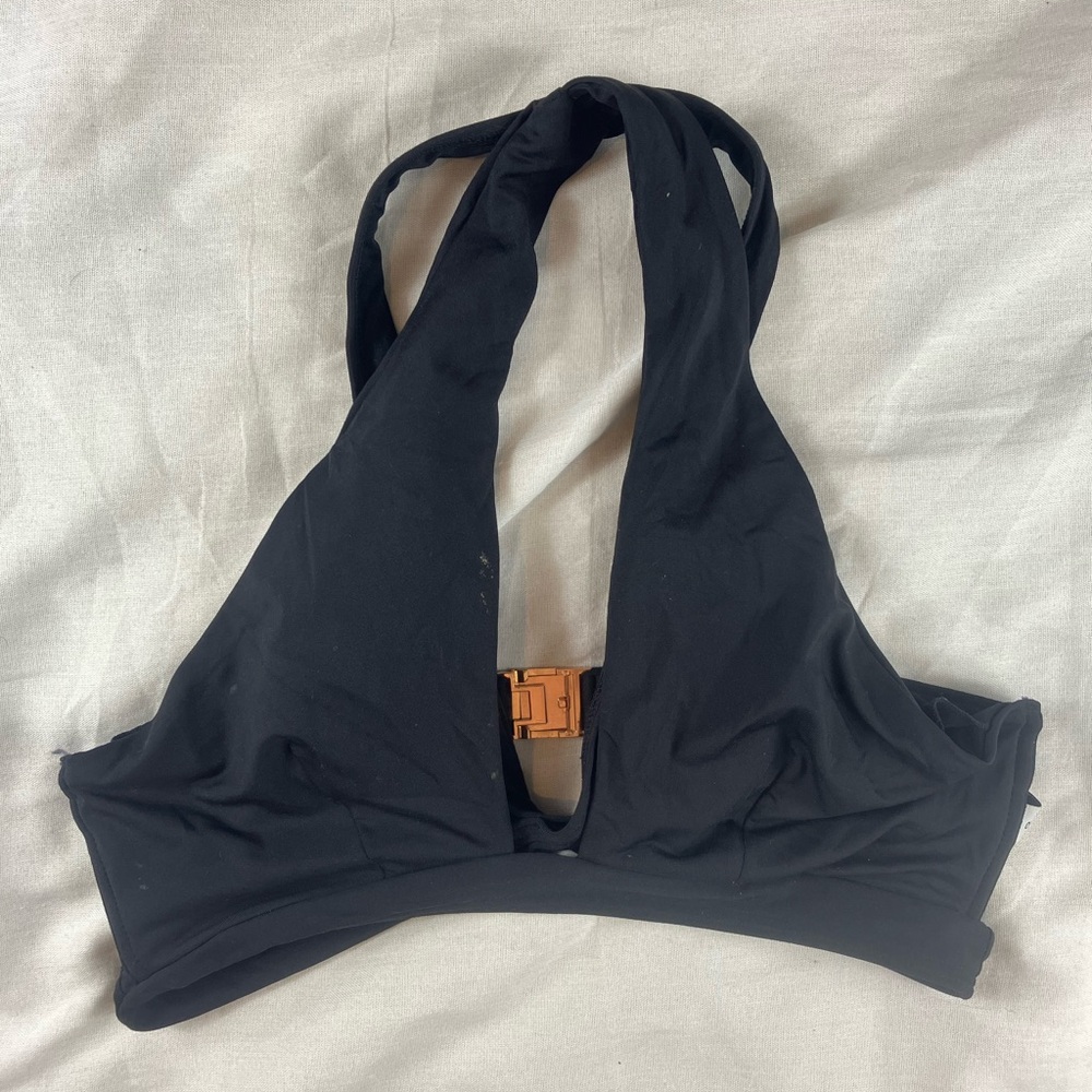 Kopper & Zink Black Swim Top